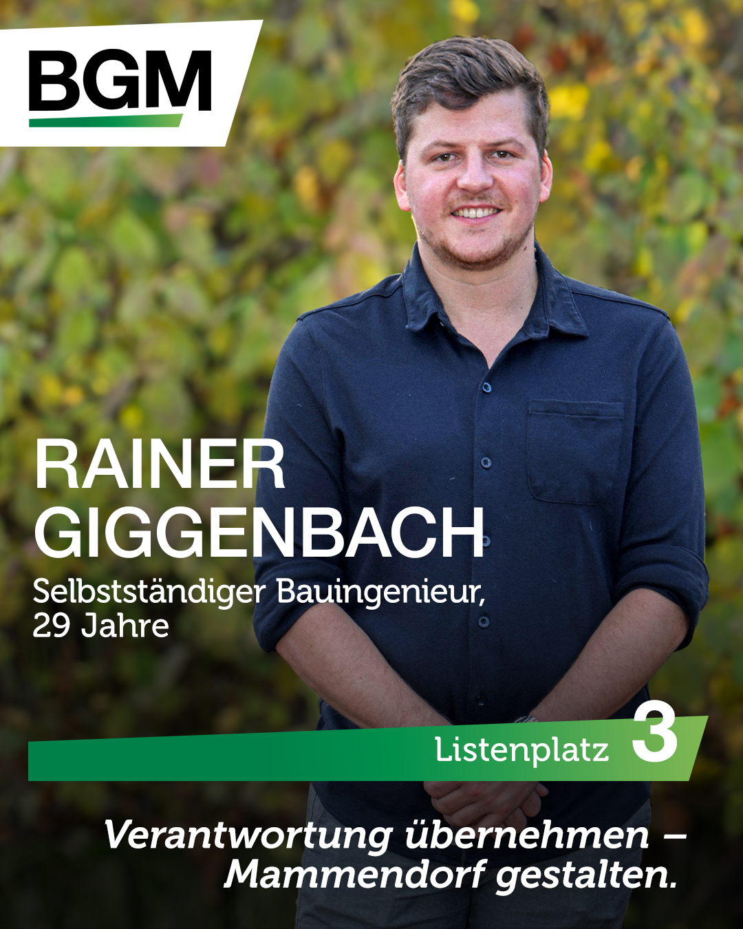 Listenplatz 3 - Rainer Giggenbach