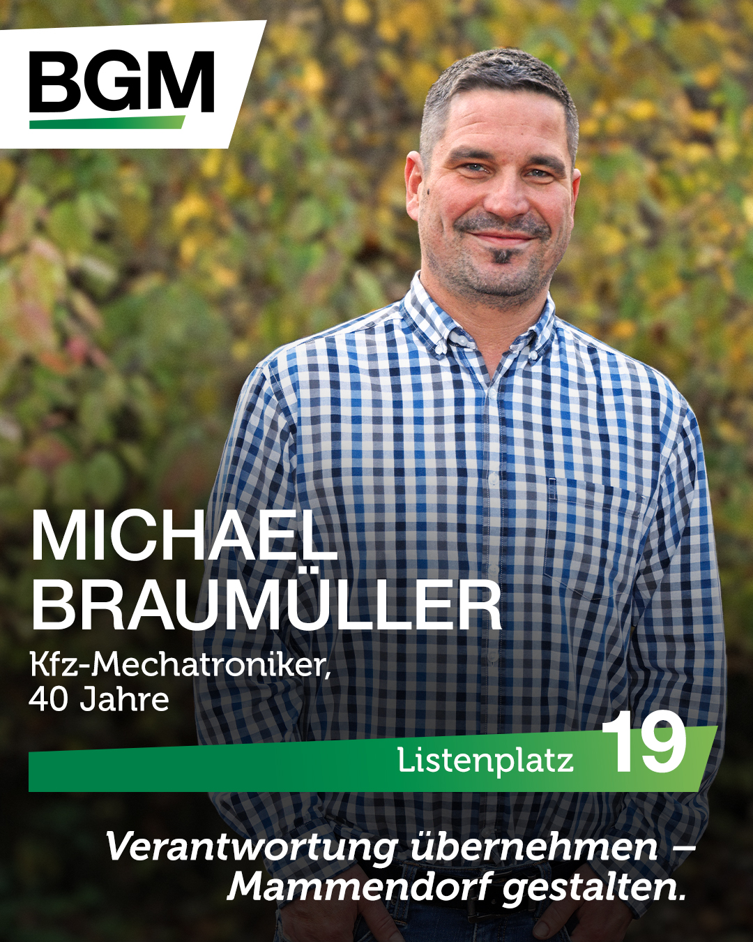 Listenplatz 19 - Michael Braumüller